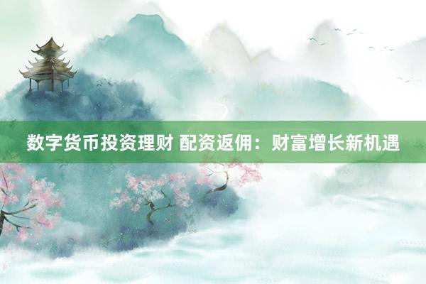 数字货币投资理财 配资返佣:财富增长新机遇