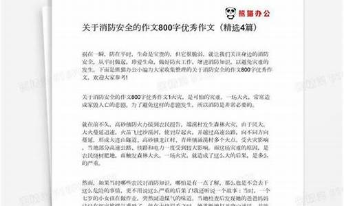 关于消防安全的作文_关于消防安全的作文600