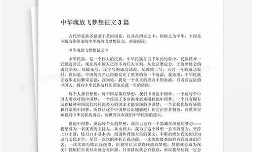 中华魂征文素材_中华魂征文素材片段